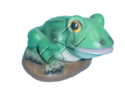 Design Frog Figure Garden Statue Sculpture Figures Sculptures Decoration c115